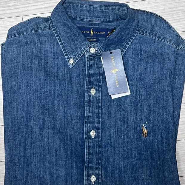 폴로 랄프로렌 데님셔츠