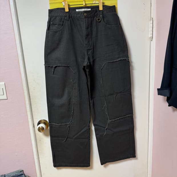 MATIN KIM 차콜 카펜터팬츠 L사이즈