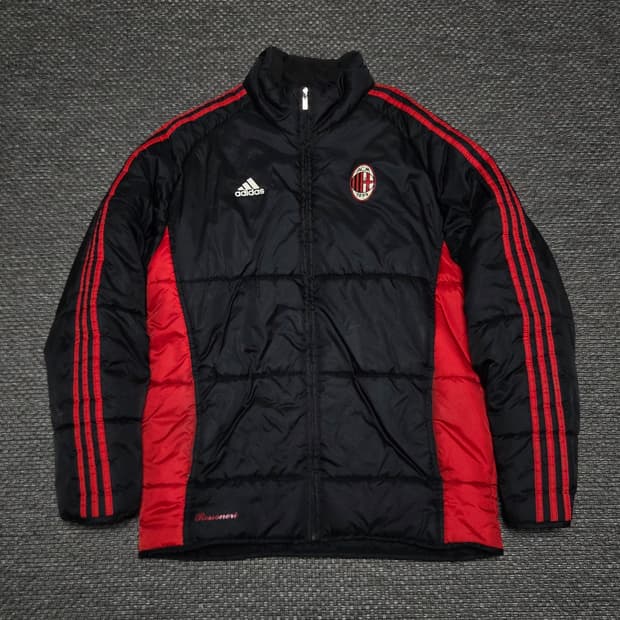 아디다스 AC밀란 패딩 점퍼 