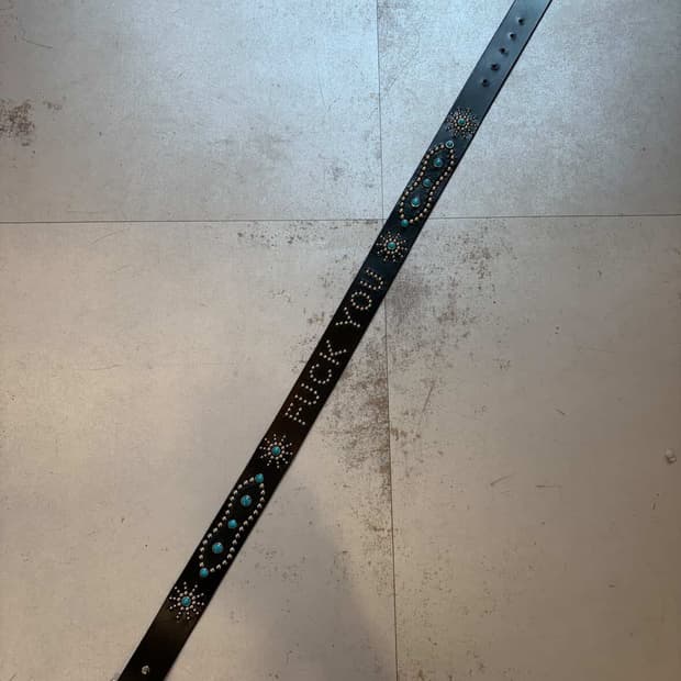 아파치 커스텀 스터드 벨트