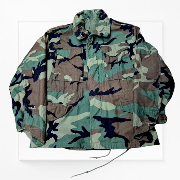 [리얼빈티지🔥] 미군 오리지날 우드랜드 야상 자켓