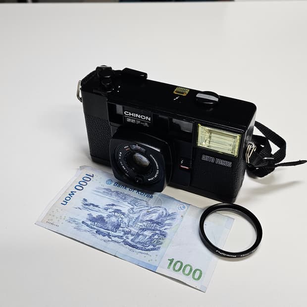 작례O 감성 가득 치논 35F-A 필름카메라 빈티지 필카