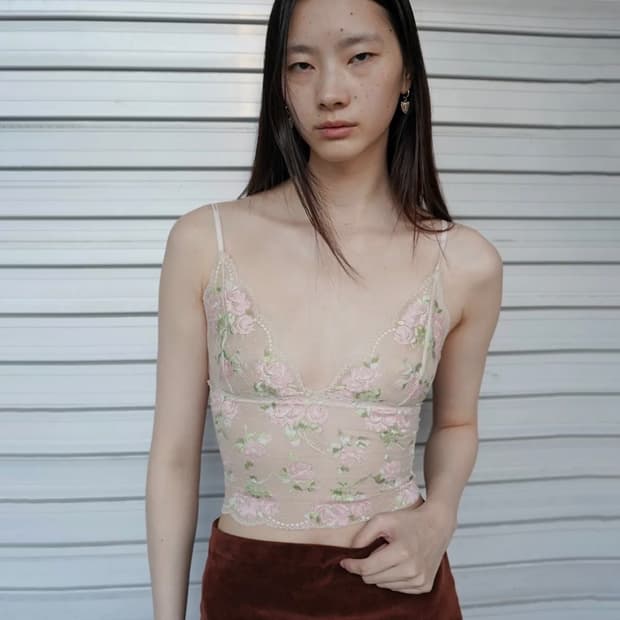 누아누 Rose Camisole_Apricot