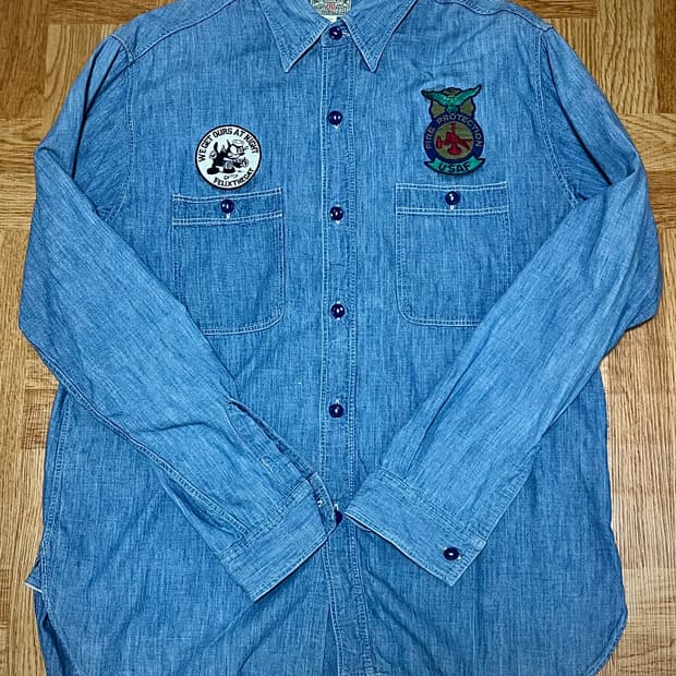 BUZZ RICKSON'S CUSTOM CHAMBRAY SHIRT