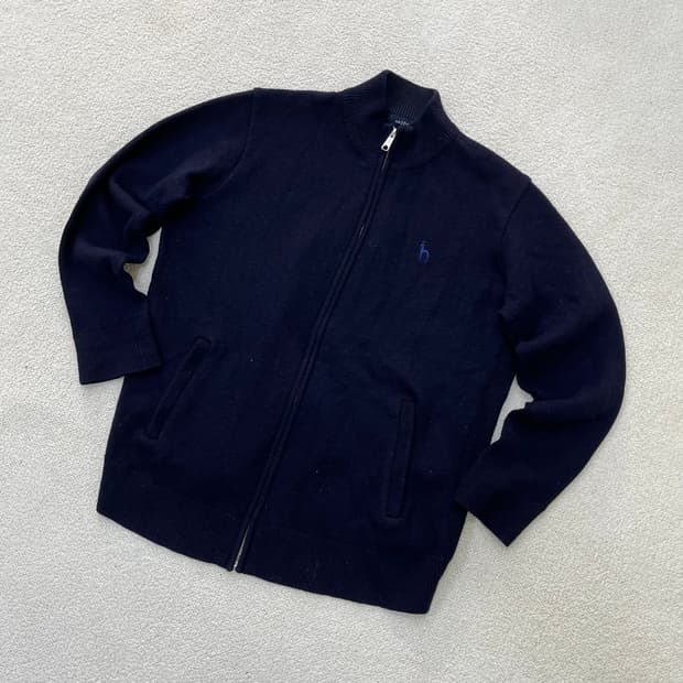 105 헤지스 니트 집업 가디건 0401M