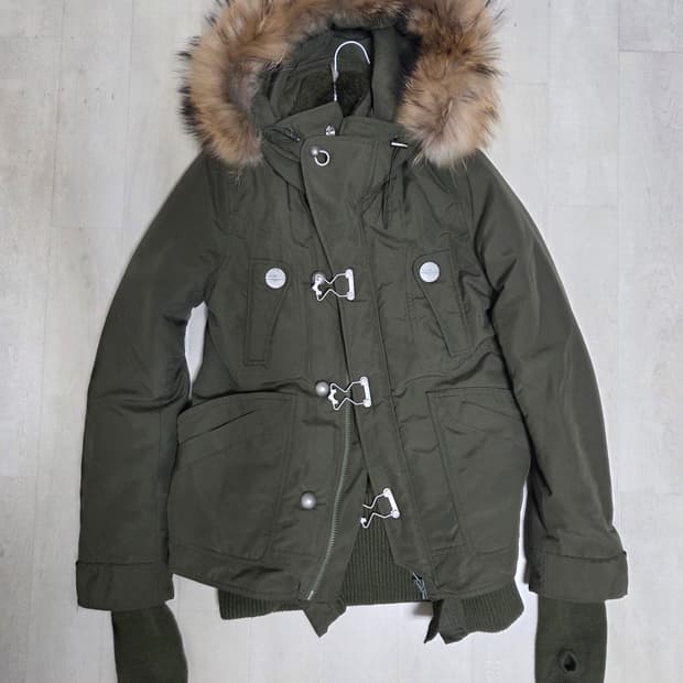 Sly. Archive 카키 자켓 점퍼 y2k