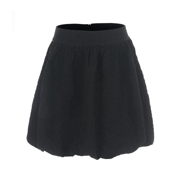 wsc archive 쿠모 벌룬 스커트 블랙