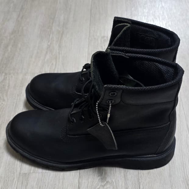 팀버랜드 6인치 워터프루프 블랙부츠(265)