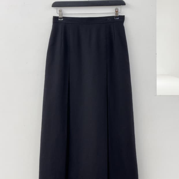 꾸레쥬 울 스커트