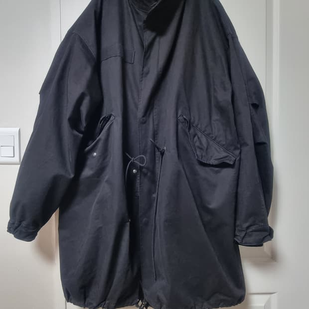 라퍼지스토어 M-1965 피쉬테일 파카 블랙 XL