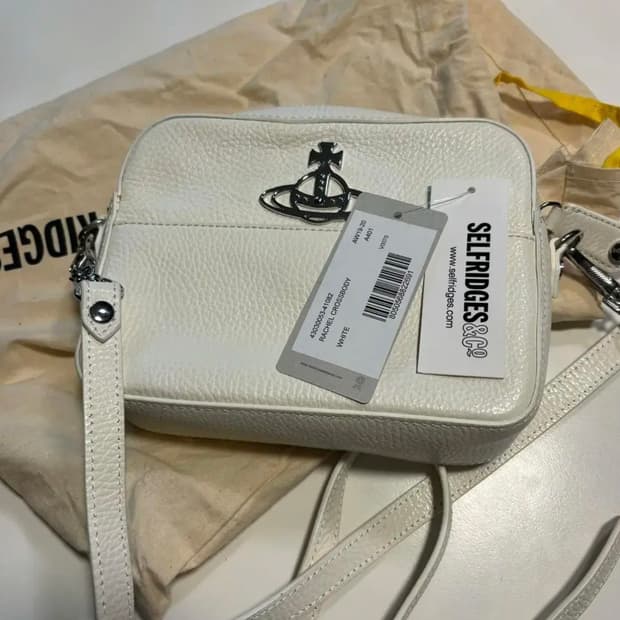 비비안웨스트우드 가방 숄더백 화이트 비비안웨스트우드 레이첼