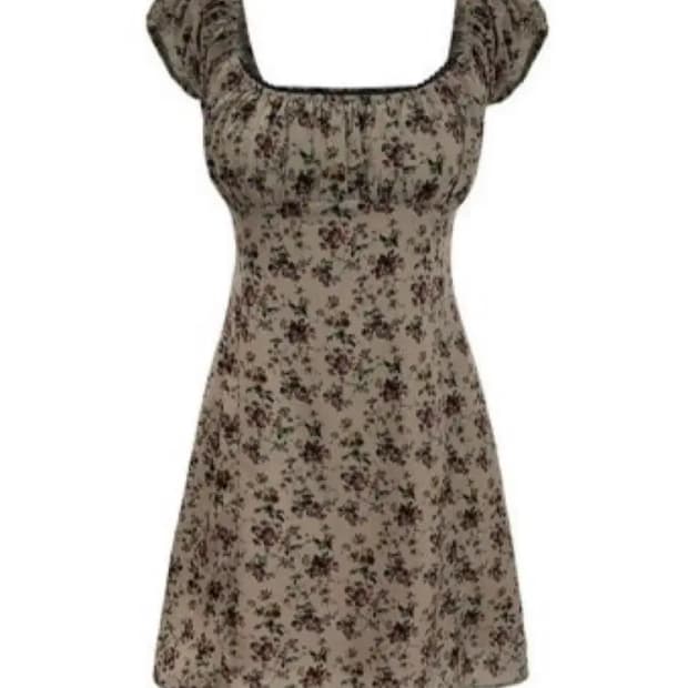 루루서울 메이플 시럽 원피스 베이지 s