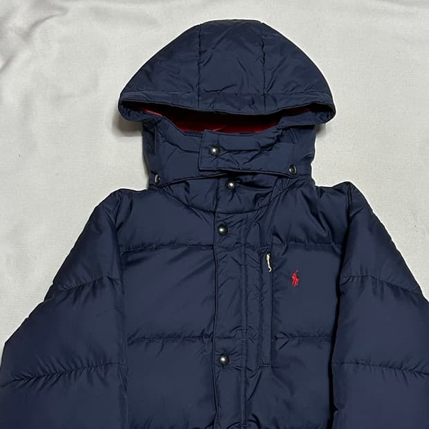 XL 폴로랄프로렌 네이비 덕다운 푸퍼 패딩