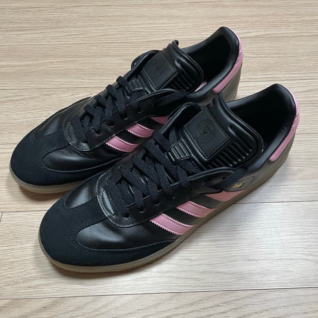 아디다스 x 인터 마이애미 삼바 블랙핑크 295