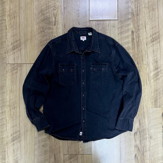리바이스 숏혼 웨스턴셔츠 [XL/105]