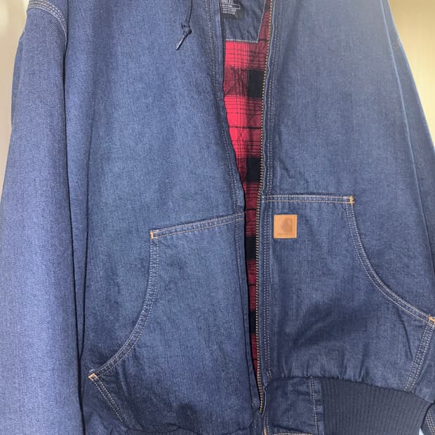 칼하트 데님 액티브 자켓 50주년