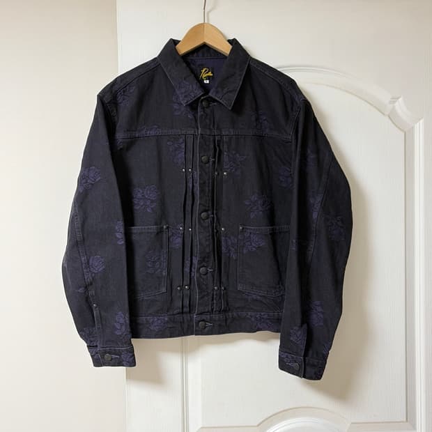 (S) 니들스 로즈 자카드 M.W.진 재킷 M.W.Jean Jacke