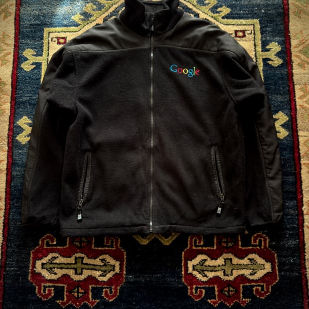 Vintage www.Google.com Fleece jacket