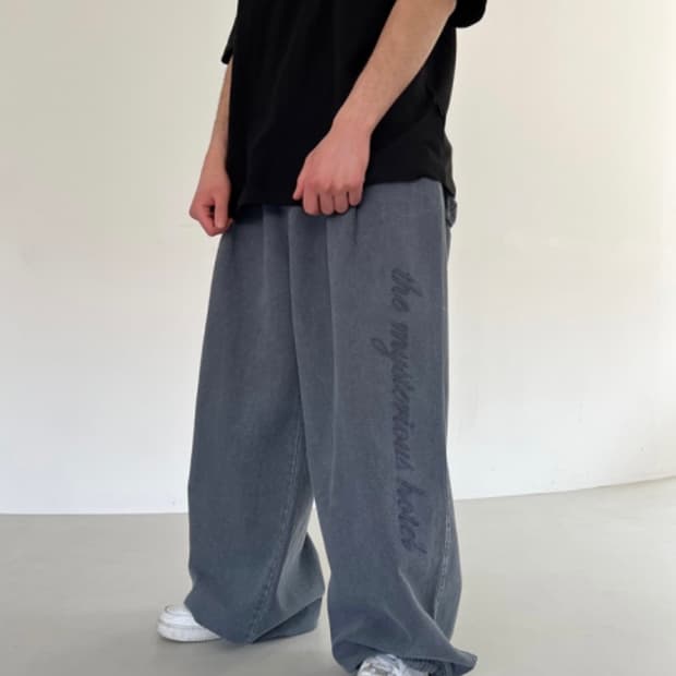 더미스테리어스호텔 옥스포드 워싱 팬츠 1사이즈