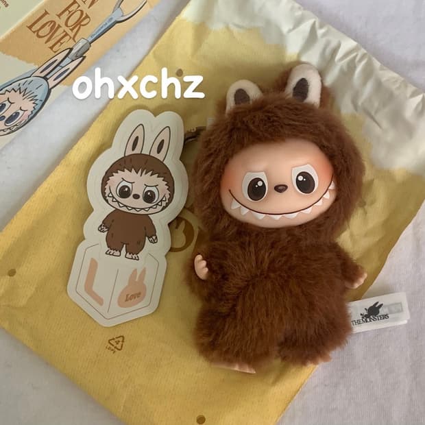 L 라부부 내 마음속 비밀번호 시리즈 키링 팝마트