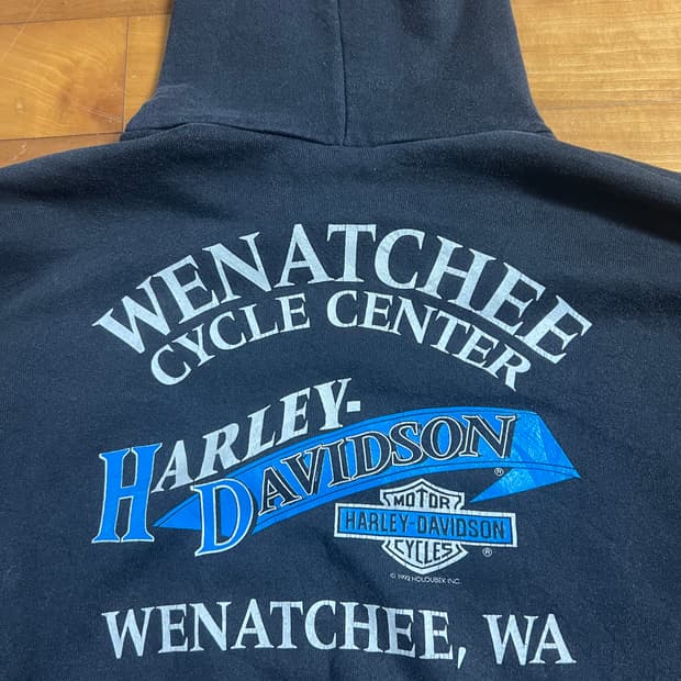 90s 할리 후드티 xl