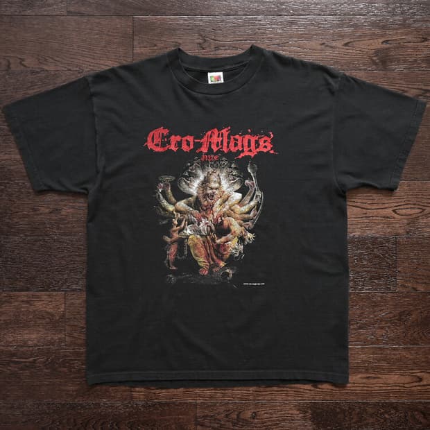 90s Cro-Mags 크로맥 빈티지 티셔츠
