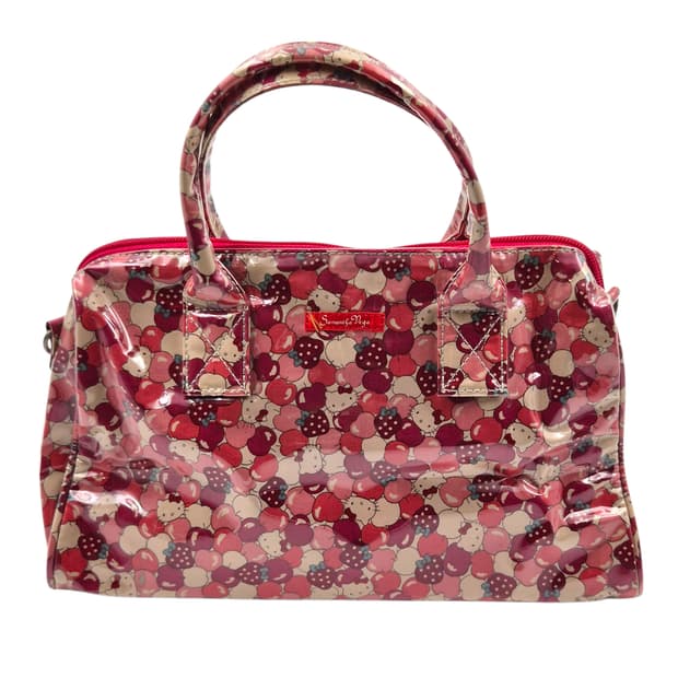 사만사베가 x 키티 pvc 딸기 사과 3way 백