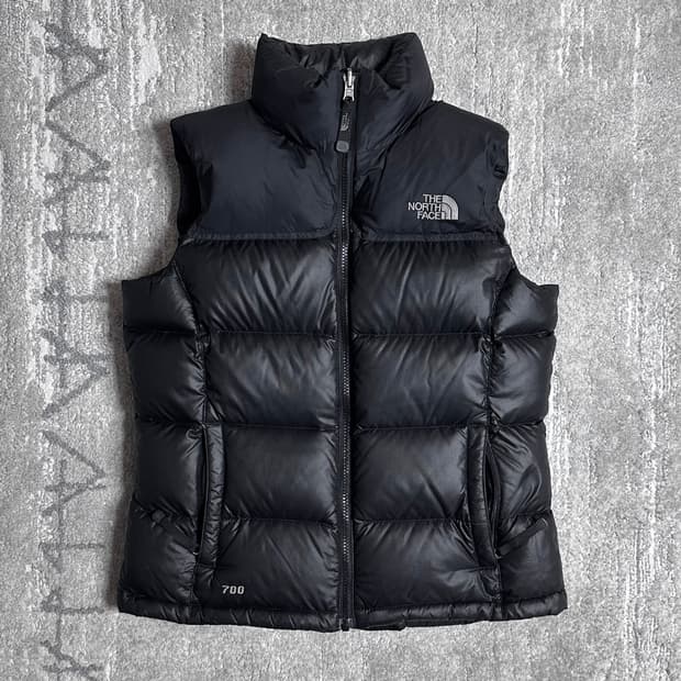 노스페이스 700 우먼 눕시 구스다운 패딩 조끼
