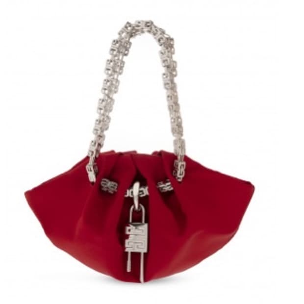 지방시 미니 케니백 레드