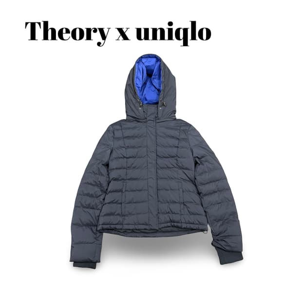 (55)띠어리x유니클로후드경량패딩