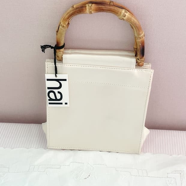  홈오브하이 Hai Homeofhai 뱀부백 화이트