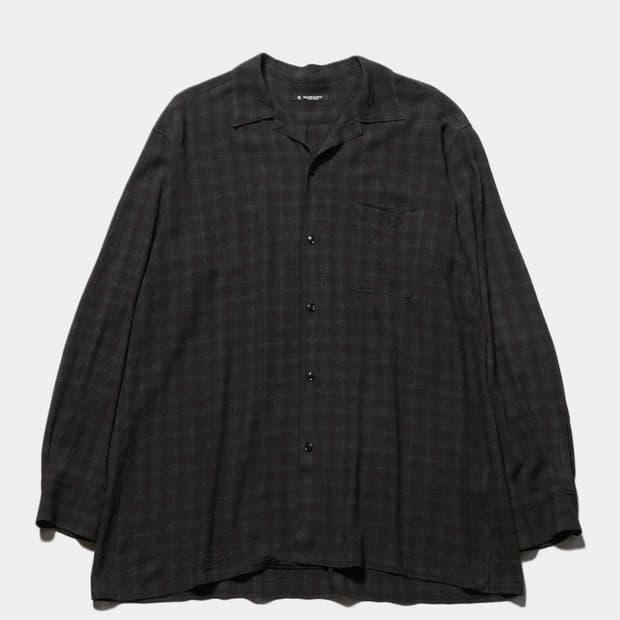 [1] MAATEE&SONS 마티앤선즈 오픈 카라 강연 레이온 셔츠