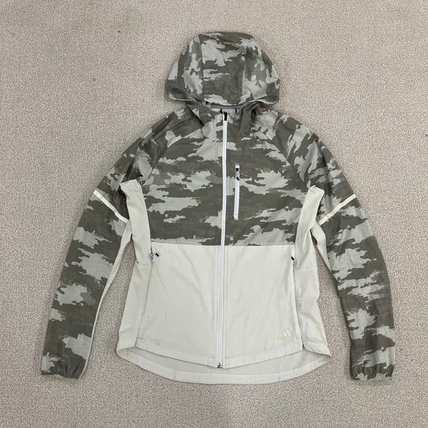 XL 아디다스 카모 후드 바람막이 자켓 0122M1