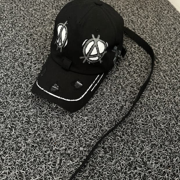 모티패스트 GnR 스티치 캡 블랙