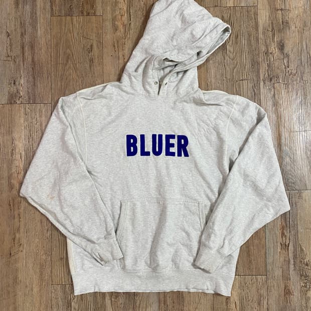 네이머클로딩 블루어 BLUER 후드티 XL