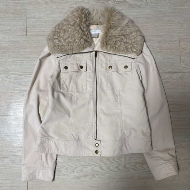 VINTAGE FULL ZIP UP BOA BLOUSON