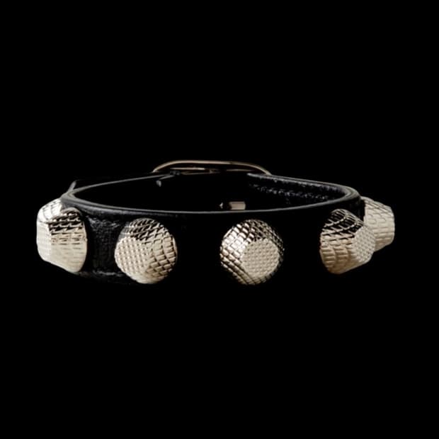발렌시아가 Le Cagole Studded Leather Brac 팔찌