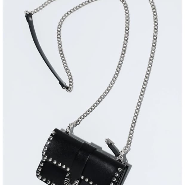 토가 TOGA스터드 장식 월렛 미니백 블랙OS