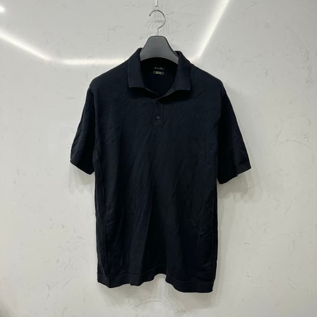 Massimo Dutti 블랙 카라티 L