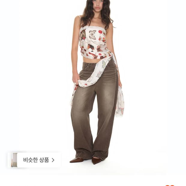 26 s/s toomuchtax 레이스 롱 스카프