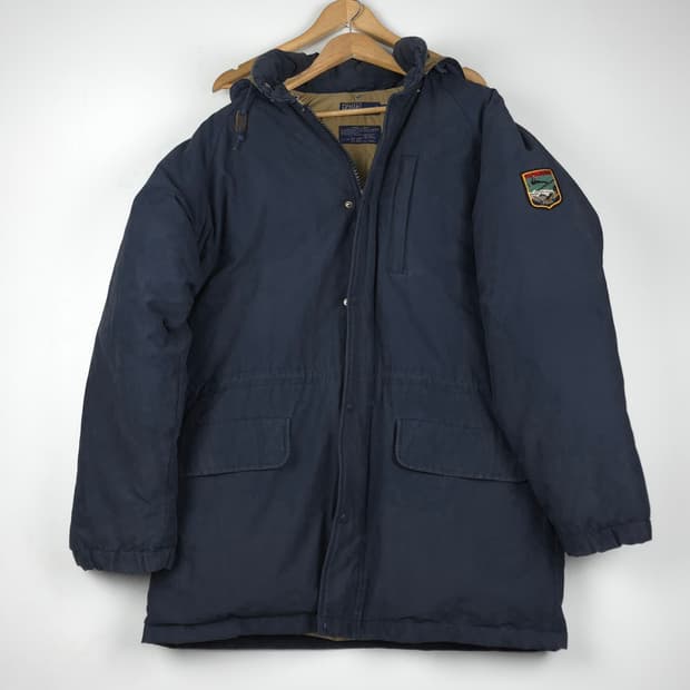 [M] 90's 폴로 랄프로렌 스키패치 다운자켓