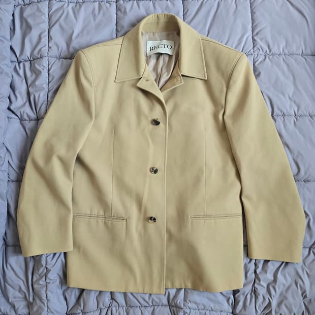 렉토 코튼 오버사이즈 헌팅 자켓 M
