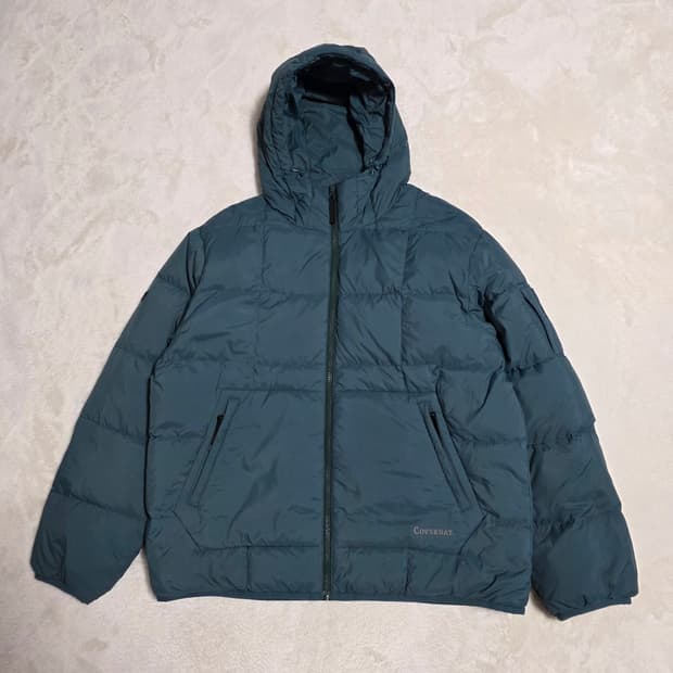 (XL)커버낫  RDS 커버라이트 후디 다운 패딩 그린