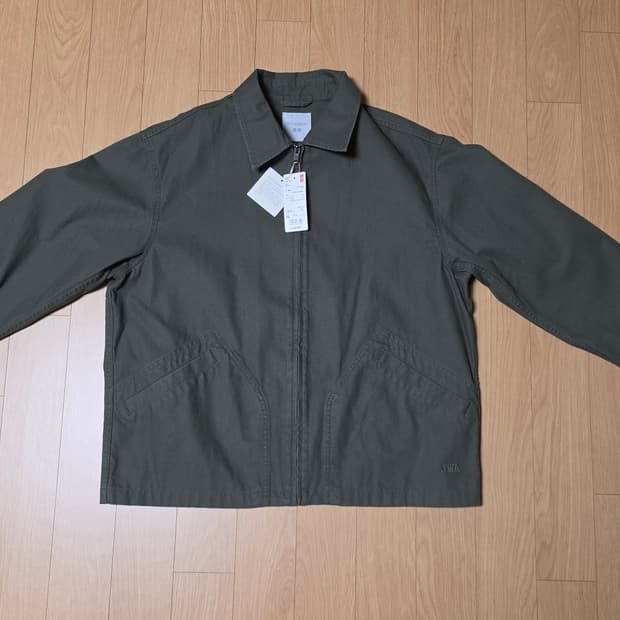 유니클로 JW ANDERSON 블루종 올리브 XL