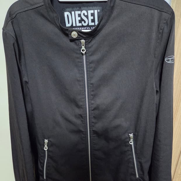 디젤 J-글로리-NWS 자켓 블랙