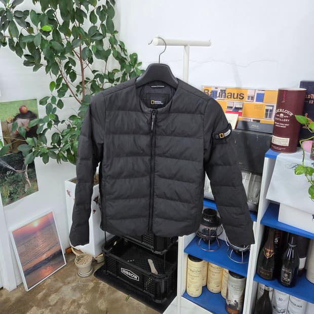 내셔널지오그래픽 우먼 덕다운 경량패딩 XS