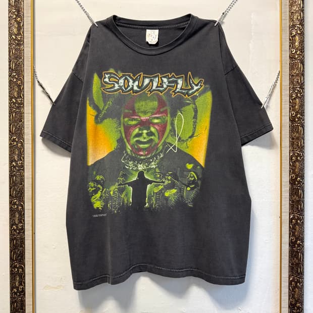 빈티지 90s SOULFLY Band Tour Tee 소울플라이 밴드 티