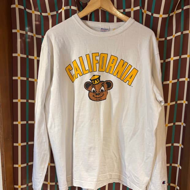 챔피온 캘리포니아 베어스 긴팔 티셔츠