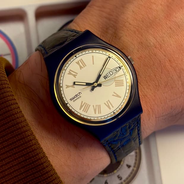 92년판) 빈티지 스와치 스탠다드 젠트 Diamonds