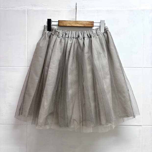 Noela 노엘라 그레이 튜튜 샤 미니 스커트 JPN